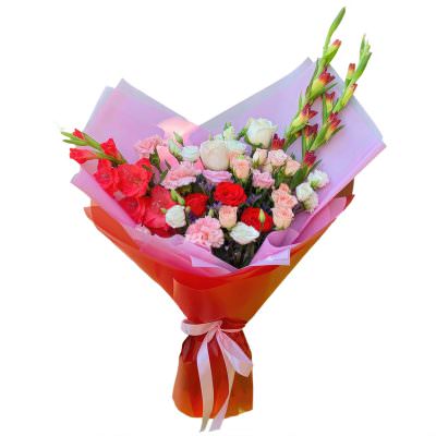 Подарочный букет из цветов «Артемида»