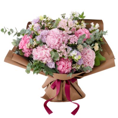 Премиальный букет «Сиреневое утро»