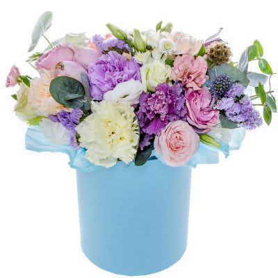 Шляпная коробка «Цветочная сказка»